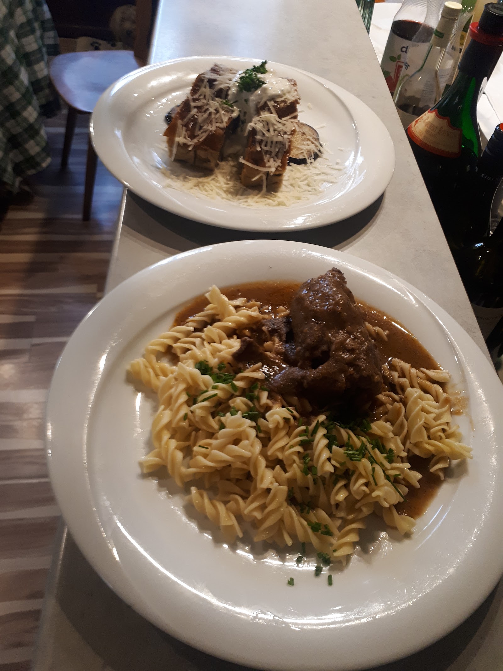 Frische Zubereitung in der Küche